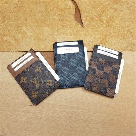 lv card holder wallet men